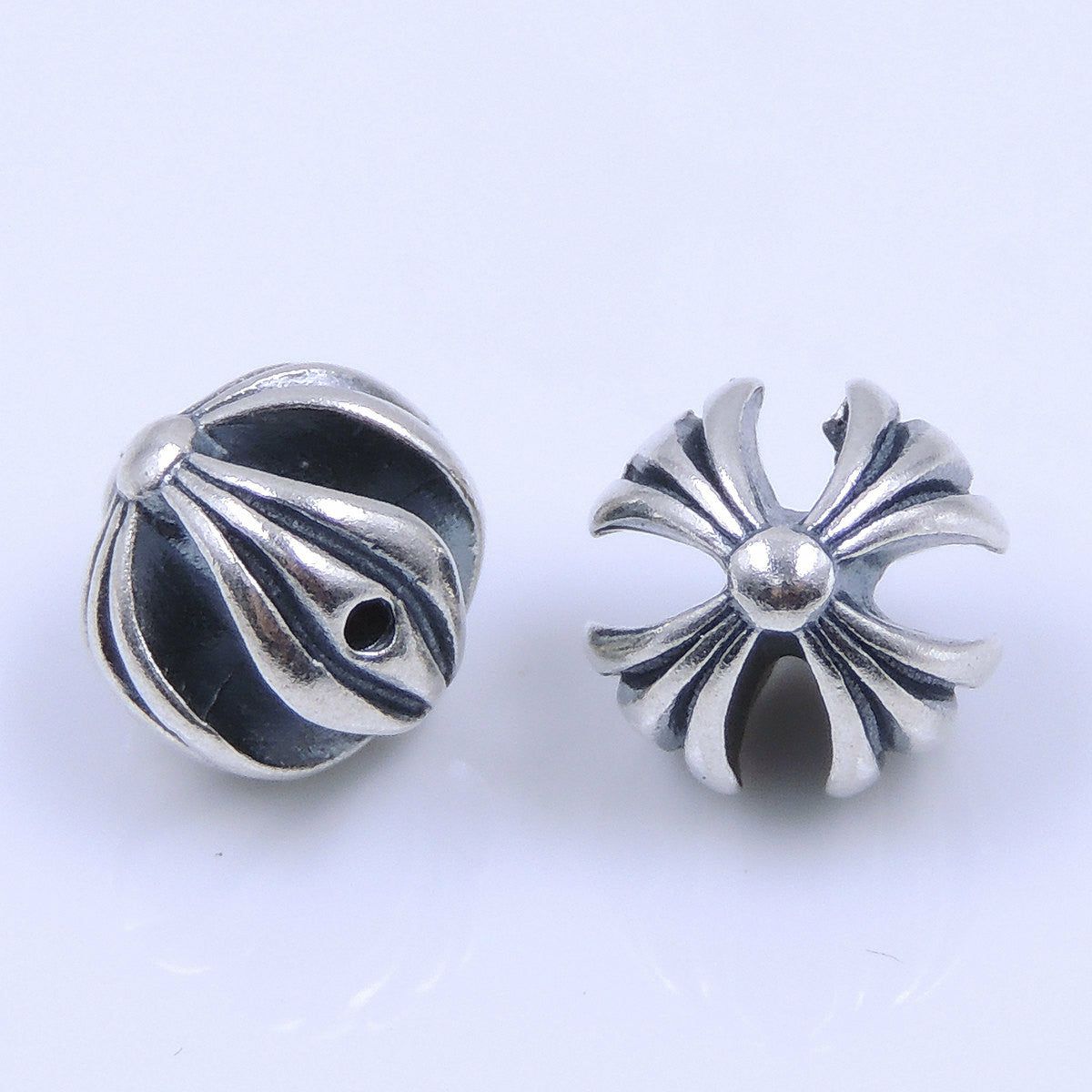 2 PCS Celtic Cross Beads – S925 Sterling Silver WSP259X2 | Sterling Silver Jewelry Sterling Silver